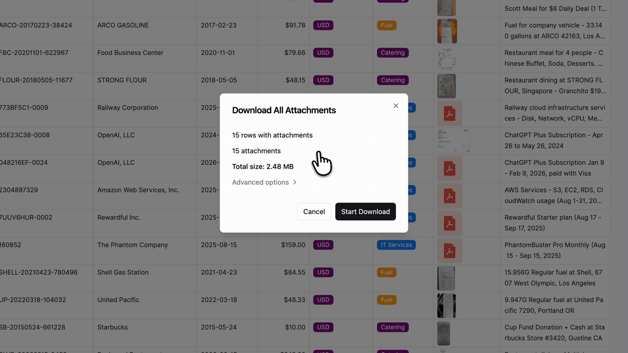 Bulk Download with Prefix